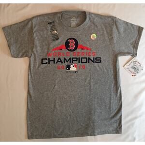 Genuine Merchandise Boston Red Sox 2018 World Series T-Shirt Boy's M (10/12)
